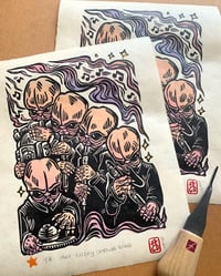 Image 2 of Cantina Band Color Reduction + Black Print