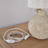 Lampe en travertin
