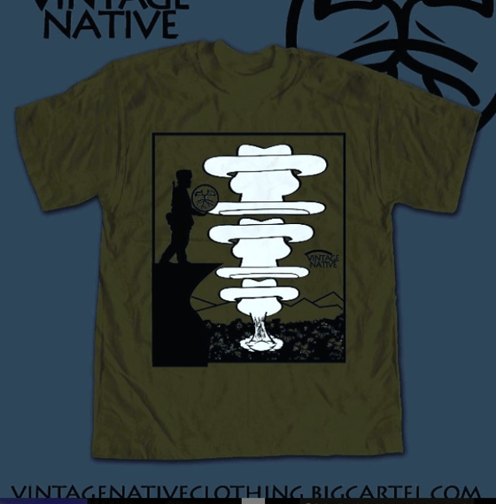 Image of BOOM Tee Olive Green