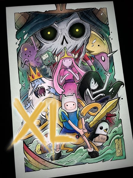 Image of Adventure Time XL VERSION