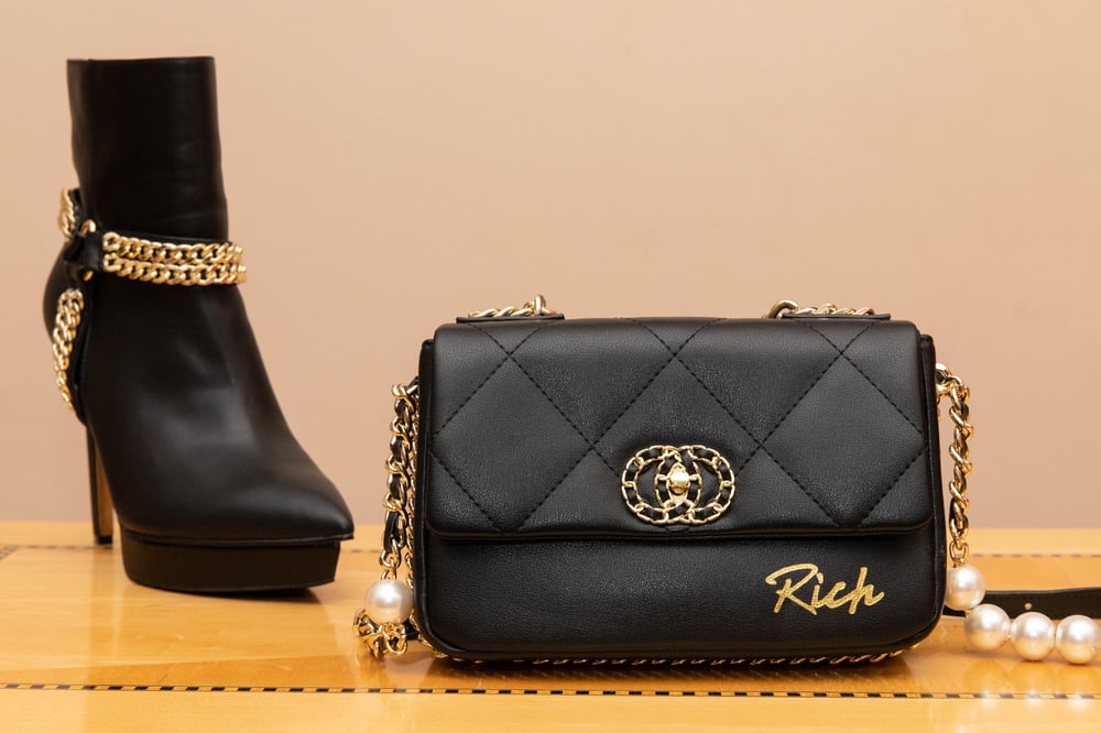 Miniature RICH Square Tote 