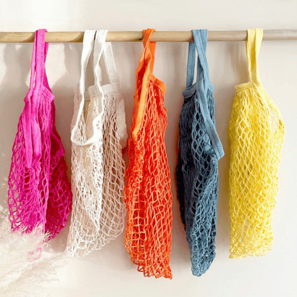 Image of Cotton Mesh Bags (4 Pack)