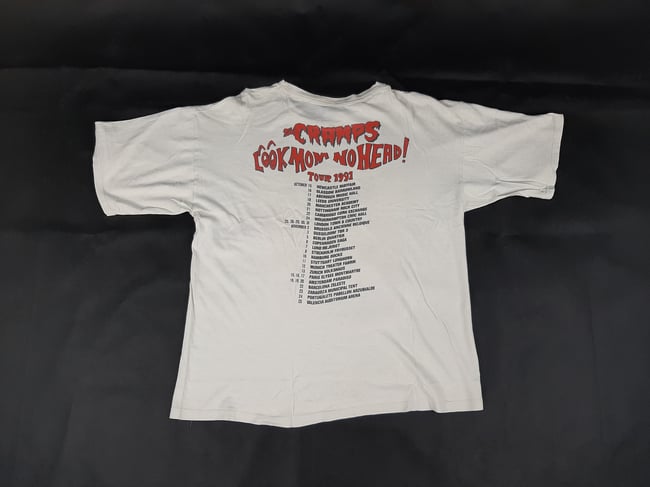 1991 The Cramps Tour T-Shirt