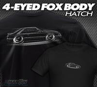 Image 1 of 4-Eyed Fox Body Hatch T-Shirts Hoodies Banners