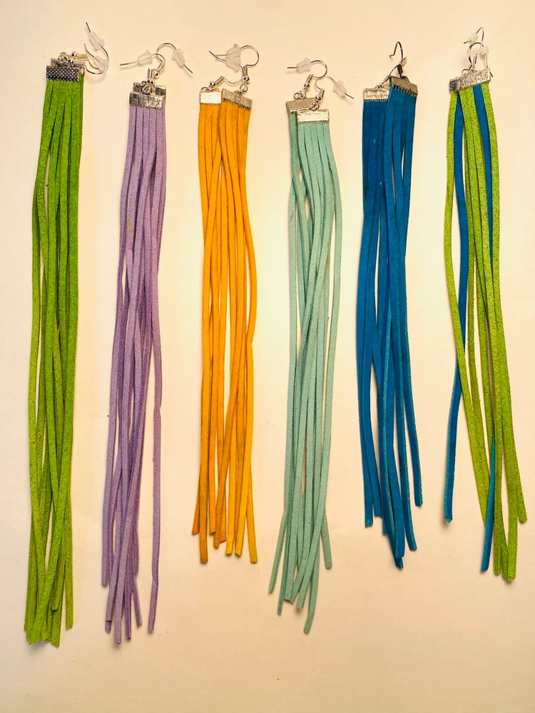 Image of One The Fringes long earrings