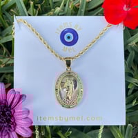  San Judas Necklace - Tri-Color