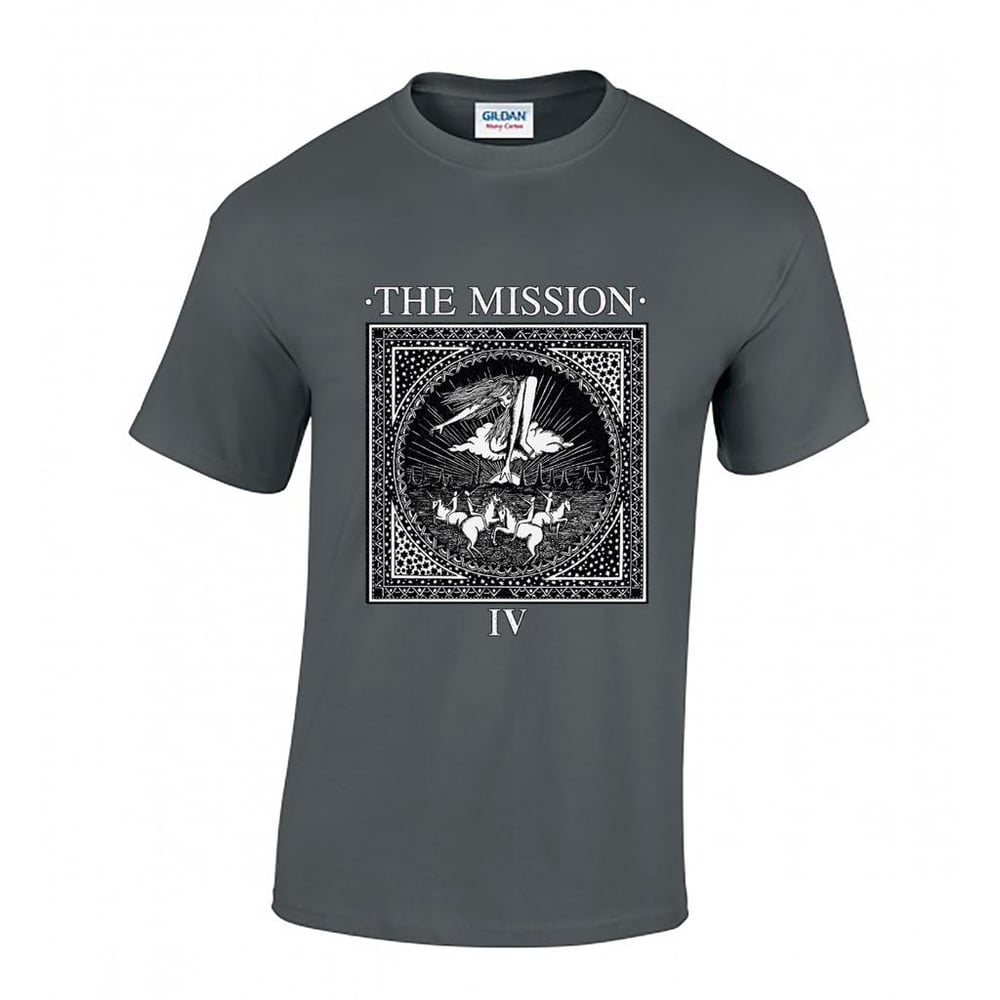 Image of Wasteland IV  Vintage Shirt - Charcoal Grey