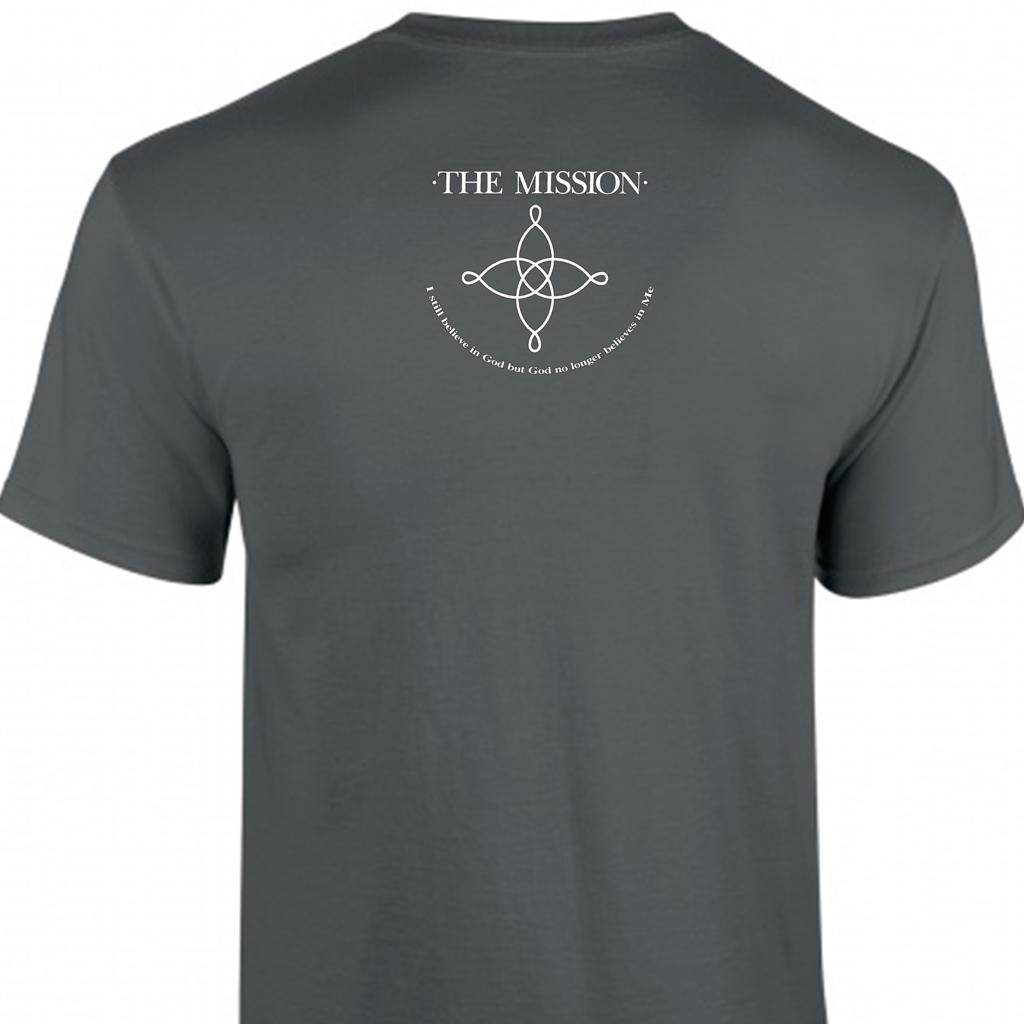 Image of Wasteland IV  Vintage Shirt - Charcoal Grey