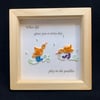 Quilled Picture "When Live Gives You a Rainy Day ...Play in Puddles"