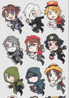 Identity V Clear Stickers