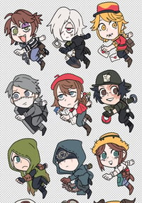 Image 2 of Identity V Clear Stickers