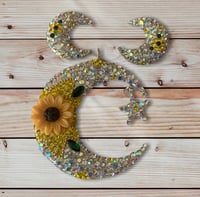 Dije y aretes luna 🌜