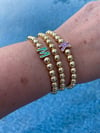 6 mm Gold Classic  Bracelet