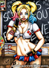 HQSCHOOLG01 - Harley Schoolgirl 5x7 Mini-Print