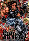 ESCAPEATL - Escape from Atlanta / Snake vs Zombies 5x7 Mini-Print