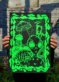 Image 1 of 👽 AREA 51 BREAKOUT SCREEN PRINT 👽