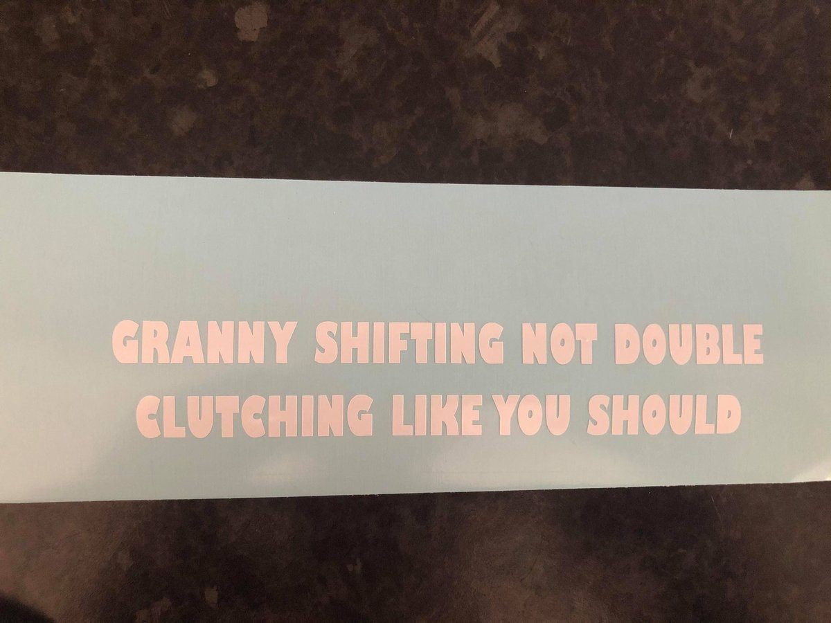 Granny Shifting, Not Double Clutching Like You Should - How to