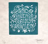 End Violence Against Women in Teal