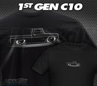 Image 1 of 1st Gen C10 Truck T-Shirts Hoodies Banners