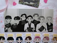 Image 4 of BTS BOOKMARKS AND PRINT - Butter