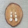 cowrie shell earrings
