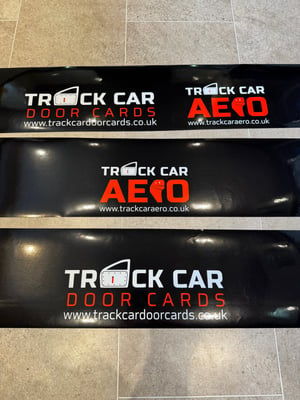 Image of Track Car Door Cards Sun Visor