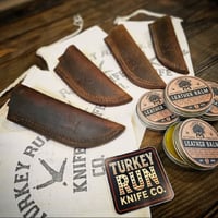 Image 1 of BCO/TRKC Stamped Leather Sheath