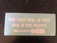 Image 2 of Only tool in this van is the driver
