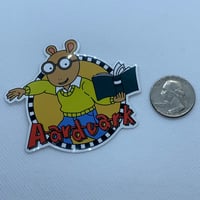Image 2 of Rapping Arthur - Sticker