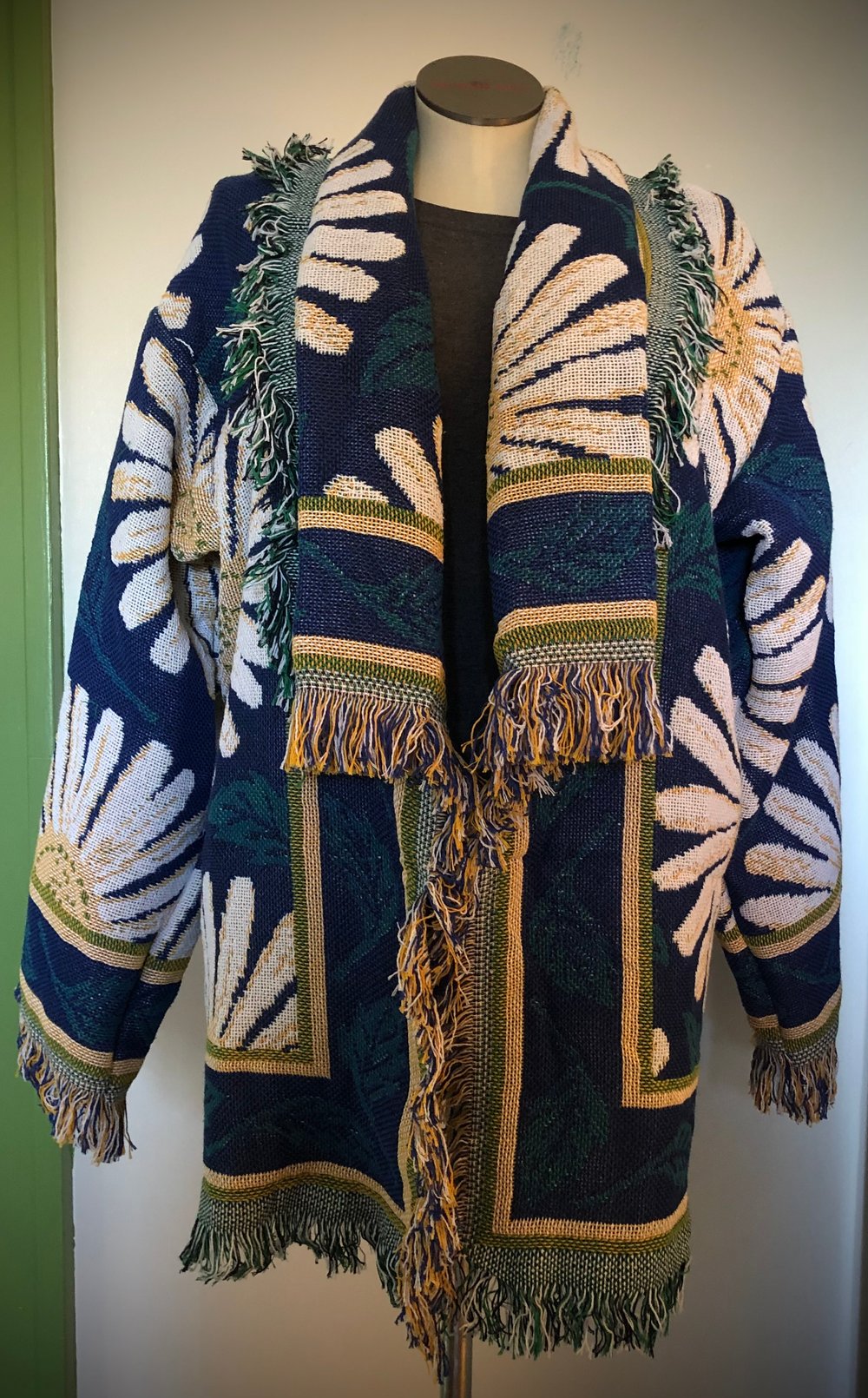 Lazy Dazy custom tapestry jacket