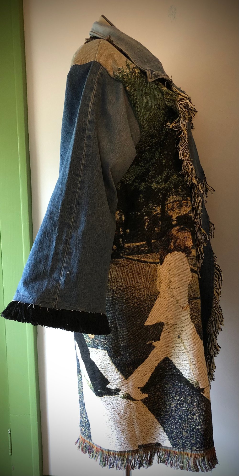 Abbey Road custom tapestry jacket
