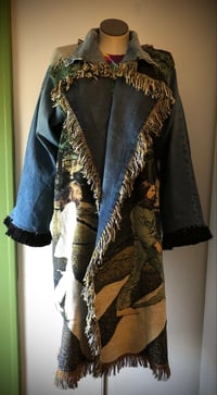 Image 2 of Abbey Road custom tapestry jacket