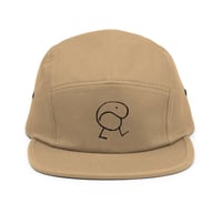 Image 5 of Jamingus 5 panel Cap black stitching 