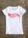 "HOTMILFS" Woman tee - Organic Cotton - White