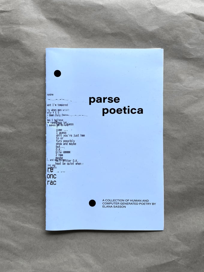 Image of Parse Poetica