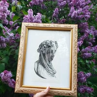 Image of "Veiled Lady" Prints