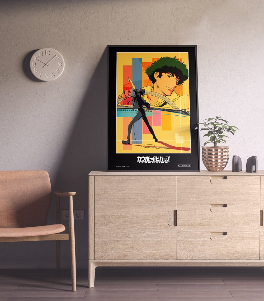 Cowboy Bebop  - Spike Spiegel Anime Series Poster