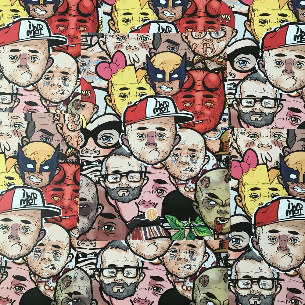 Image of Iwdmot faces (limited run)