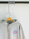 E11evens - Chequered circle grey hoodies