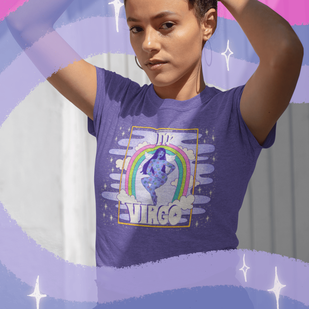 Image of VIRGO PULP ASTROLOGY TEE