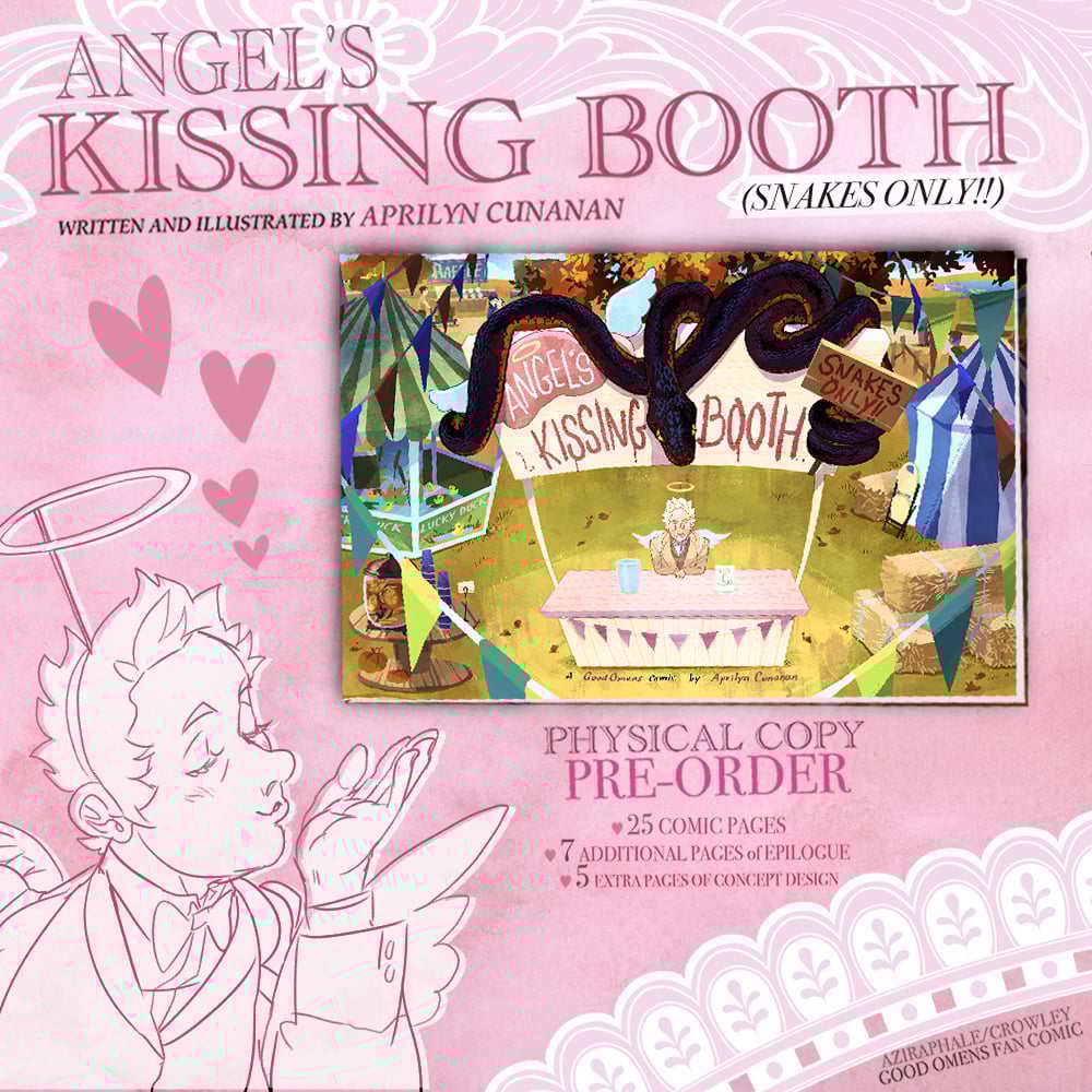 Image of Good Omens - Kissing Booth Comic Zine