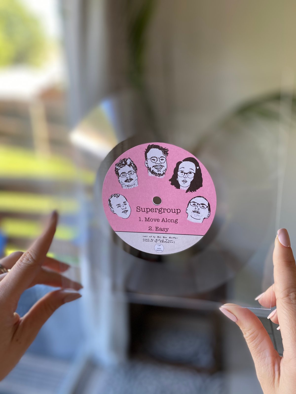 Supergroup Square 7 Inch Record 