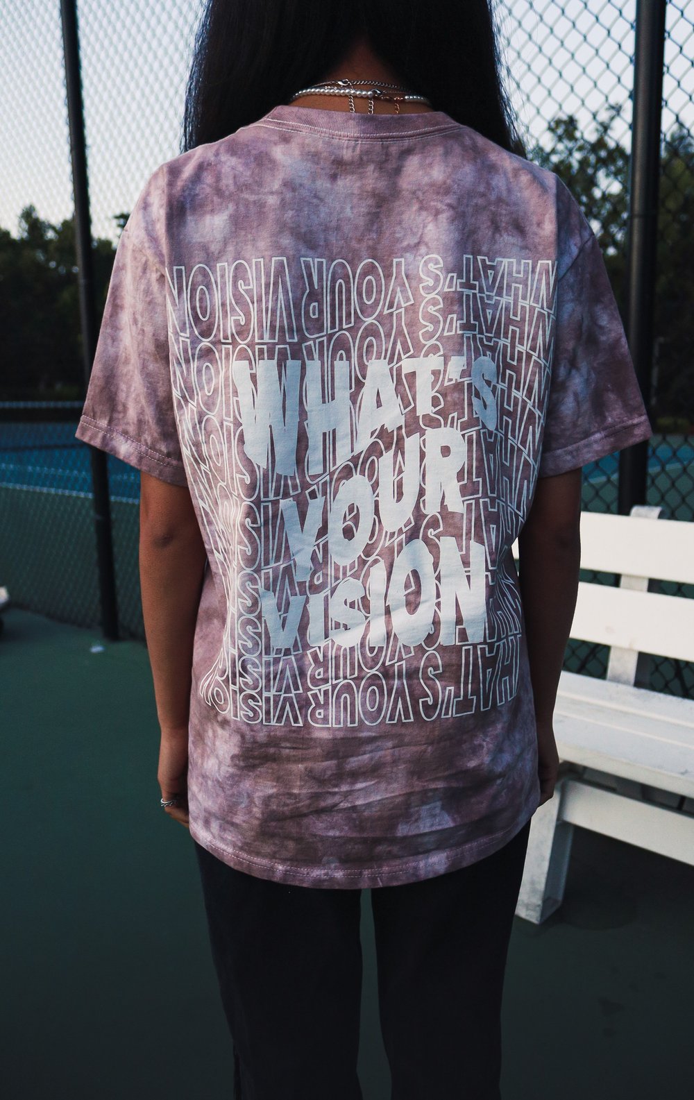 VISION TEE "CHOCOLATE SWIRL"