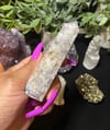 Grey Crazy Lace Agate Tower