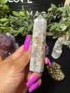 Grey Crazy Lace Agate Tower