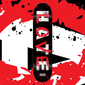 Image of "LOVE OVER HATE" Team Pro Model Skateboard