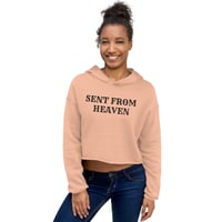 Image 2 of Women/Girls EARTH ANGEL Crop Hoodie