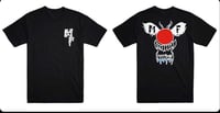  Black Dripped Preworkout Clown Tee