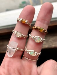 Image 4 of Ethiopian Opal Ring #4
