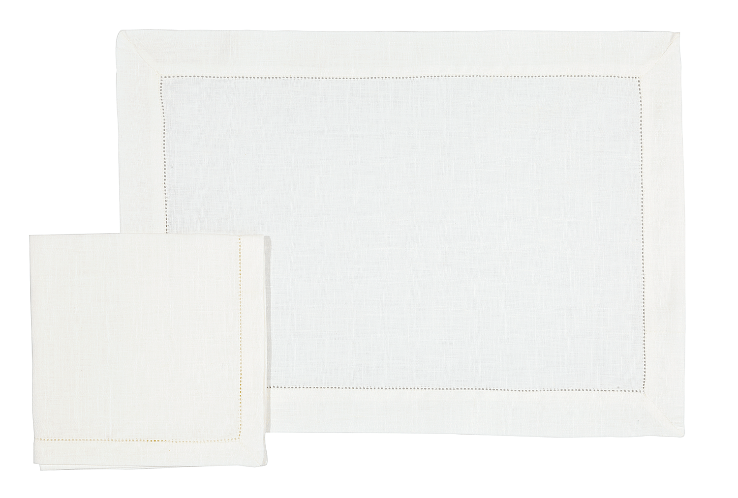 Image of Set tovaglietta americana e tovagliolo À Jour/  À Jour placemat and napkin set